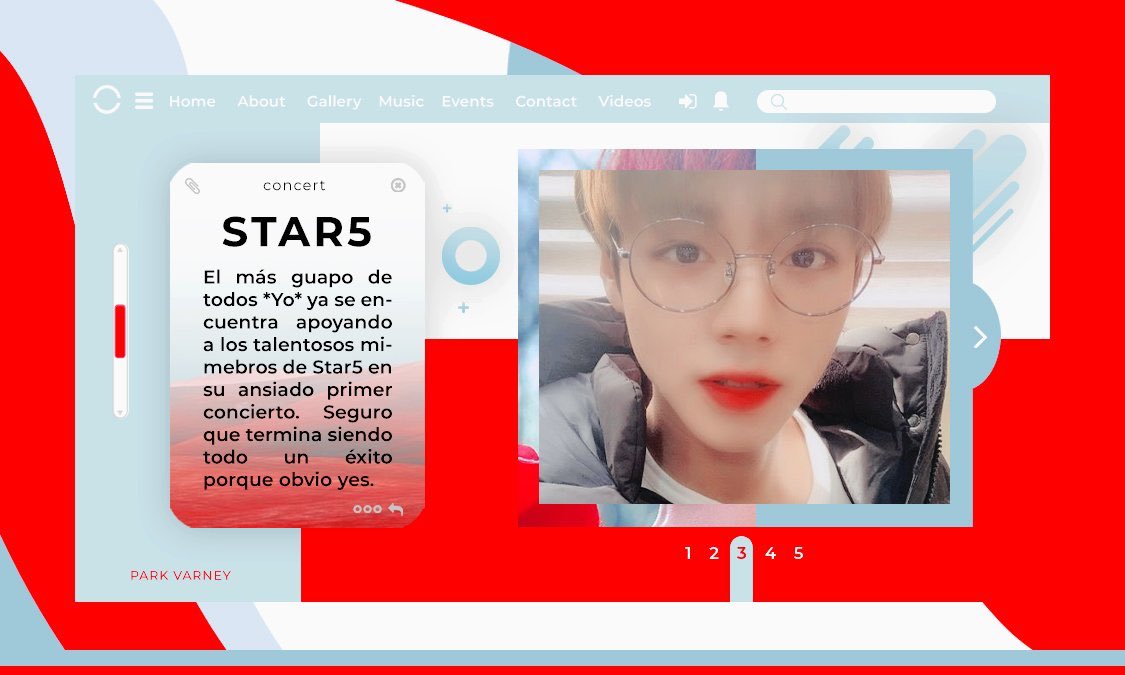 varneytwt's tweet photo. · ⏳_ @ › (h̷.) 안녕 - 나는 ꜜ 𝗣𝗔𝗥𝗞박/𝗩𝗔𝗥𝗡𝗘𝗬 .⃕ # 𝗲𝘃𝗲𝗻𝘁𝘀 | 오늘 : O9.1O ↷ #STAR5WORLD #STAR51STCONCERT — ❞
El más guapo de todos *yo* hace su aparición en el primer concierto de estos chicos tan talentosos que tanto adoro y apoyo bc soy fan. https://t.co/Gjr3onvHkw