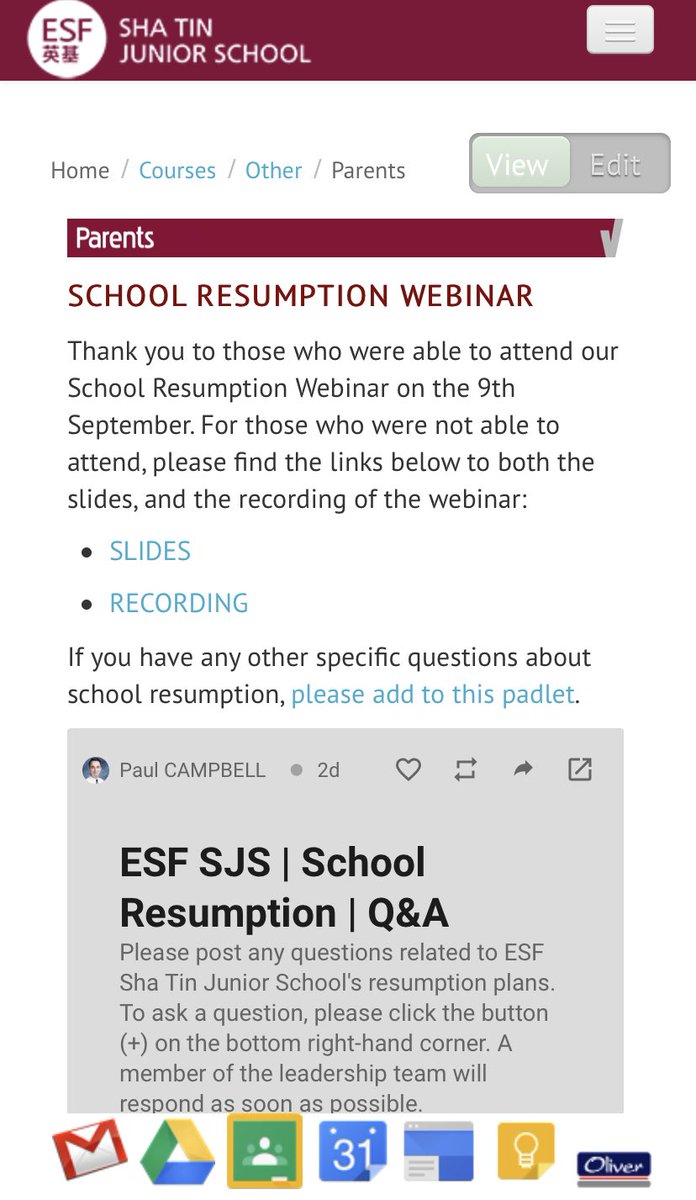 ESF Sha Tin Junior School tweet media