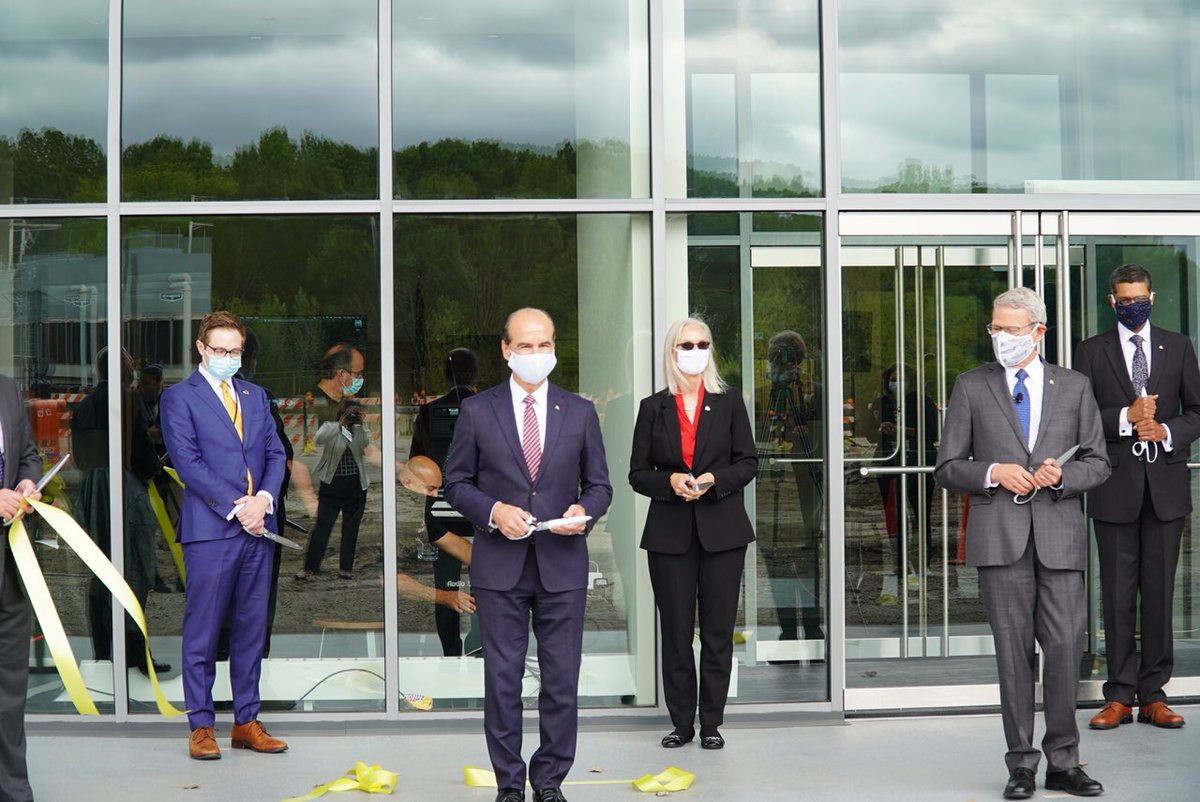 DepSecMenezes's tweet photo. Today, I was honored to participate in the ribbon cutting for the expansion of @argonne’s Materials Engineering Research Facility (MERF). This new, larger MERF will provide even more support for the U.S. energy economy as it continues to support American manufacturing. https://t.co/HAhIo9SOFo