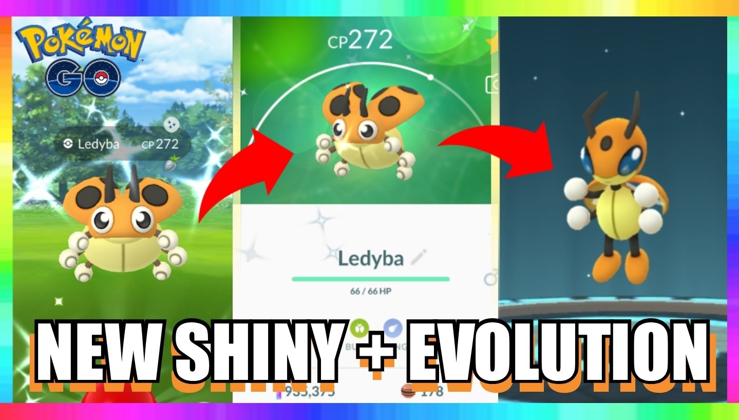 Shaun Limit3d On Twitter Shiny Ledyba Caught Shiny Ledian Evolution In Pokemon Go 3x Shinies Pokemongo Shinyledyba New Video Https T Co Knkepfddfw Https T Co Bwpxvfvyoa Twitter