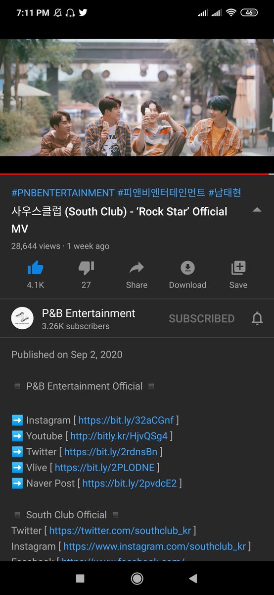 nflyingrl's tweet photo. √ south club - rock star (200910) #StreamRockStar @southclub_kr https://t.co/3HyV652c12 https://t.co/Oj7Svue0H3