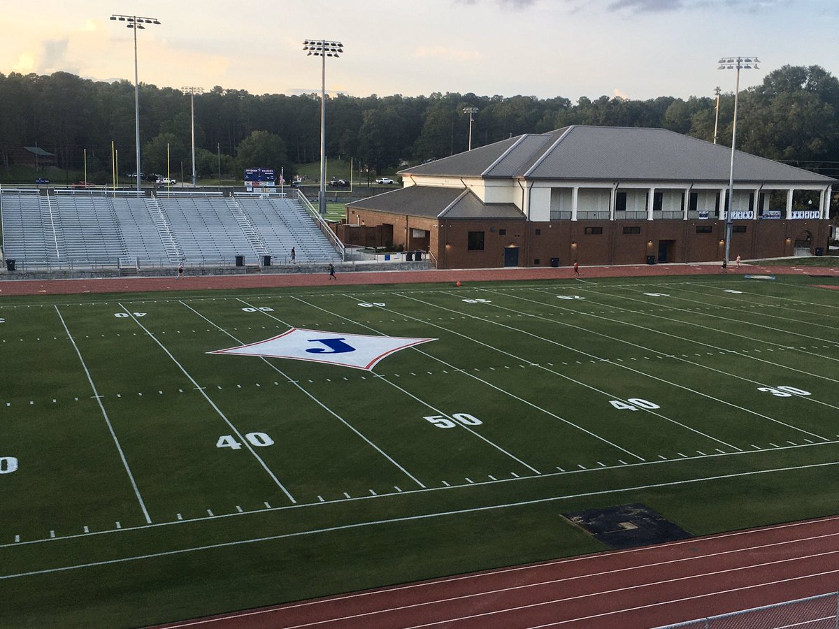 JeffersonFootba's tweet photo. Memorial Stadium is ready!!  
Get your tickets below!! https://t.co/o7HXxpRXEY