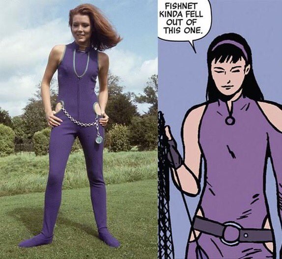 Diana Rigg’s looks were so iconic that for decades she directly shaped the history of women’s fashion in the  @Marvel Universe.