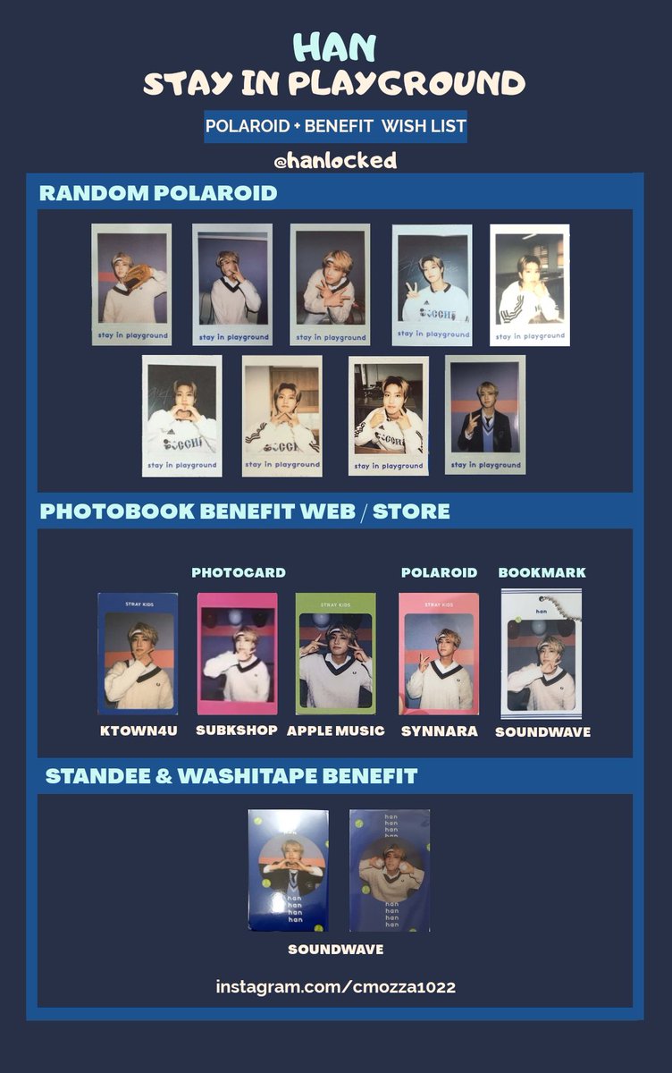 straykids stay in playground ポラロイド　スンミン Exclusive Stray Kids Stay In Playground Polaroid Collection