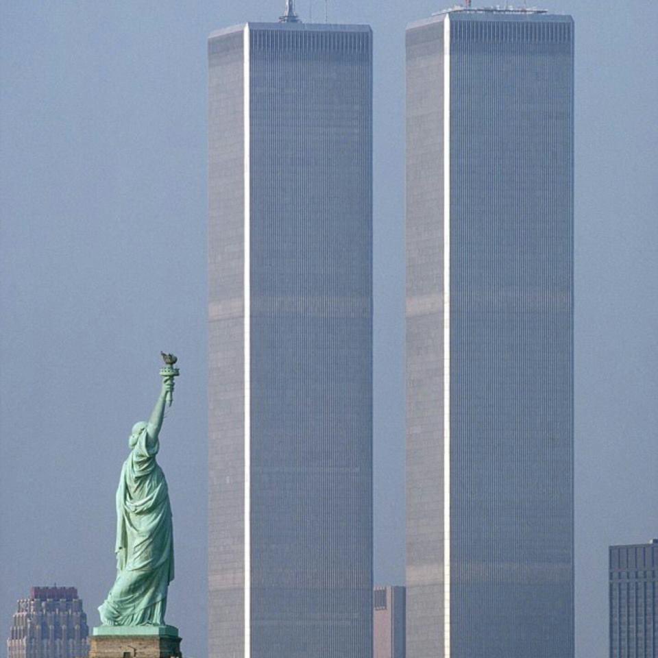 addy_pez's tweet photo. Never forget #9/11                                 I will never forget watching the black smoke taking over the sky across the river 😢 seeing my dad coming back home with the dust from the towers working side by side with everyone on ground zero 🙏🏼 The moment we was all united https://t.co/qWmsPCjB5d