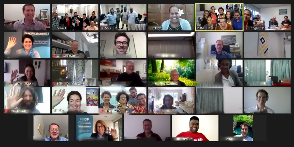 Pacific_Connect's tweet photo. A big thank you to the Mentors, Facilitators, Hub Coordinators &amp; the Community for this week's Ideas Exchange. Yesterday saw the culmination of the week's activities with a day-long virtual talanoa. What a fabulous week! 🌊 #PacificConnect #DigitalPacific https://t.co/xWzaW1TQdz