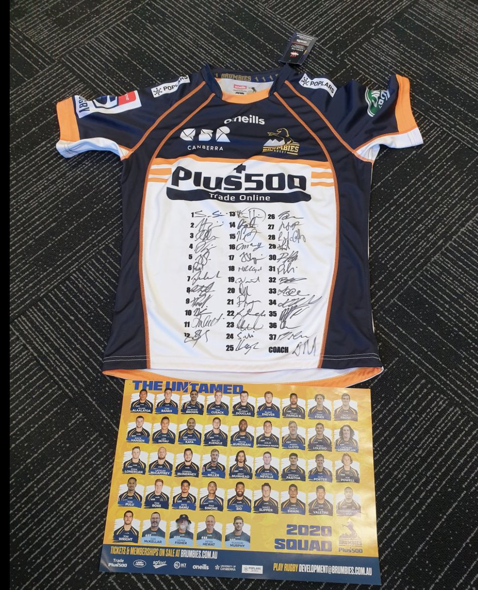 act brumbies jersey