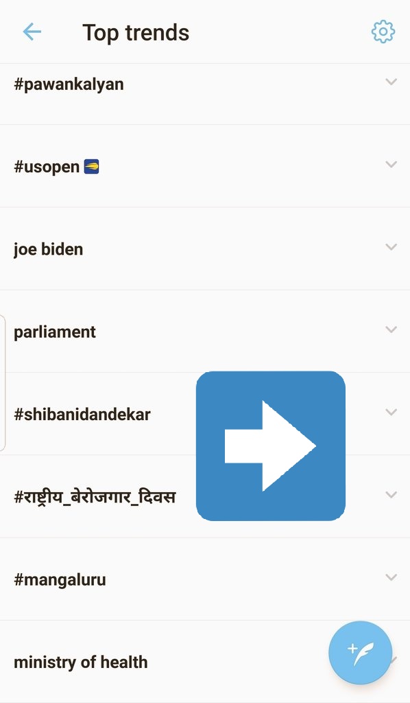 Thanks for the question.A Twitter trend may be demoted from the Trending list if mass reported as Spam.Most Twitter users don't report trends. Click the arrow mark beside the trend and you will get the option.Unlike users, Trends get automatically pushed down, if mass reported  https://twitter.com/KanchanSinha13/status/1304274763485831168