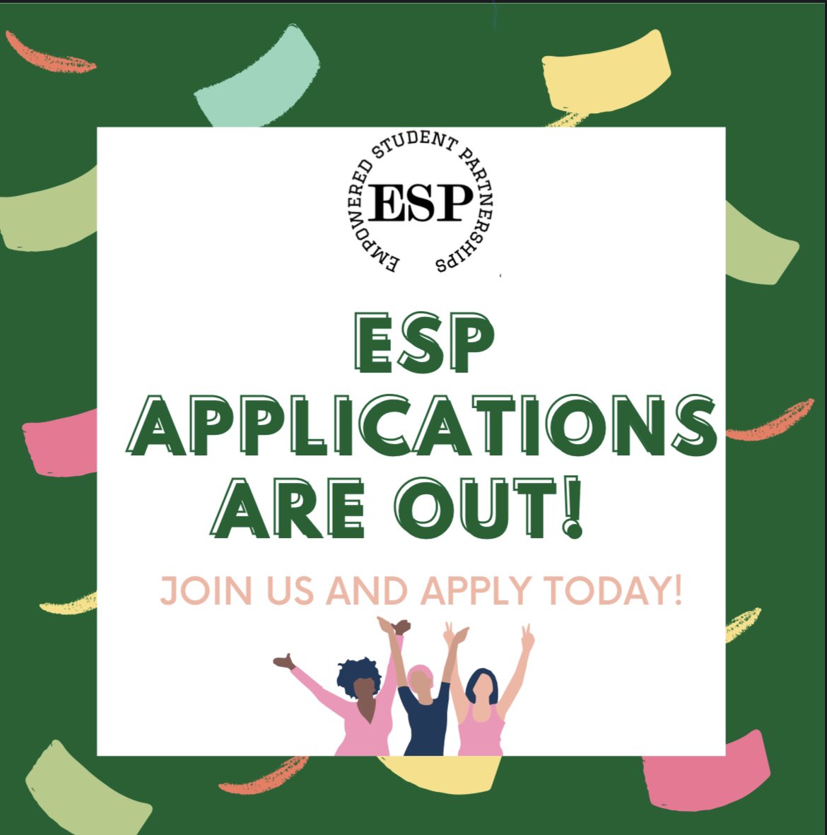 SBA_ESP's tweet photo. Hey SBA! It’s that time of year again! Click the link in our bio or visit the SBA student government website to fill out the form to join our council. New and returning members are required to apply. 😊 https://t.co/ZoqUifqK3j