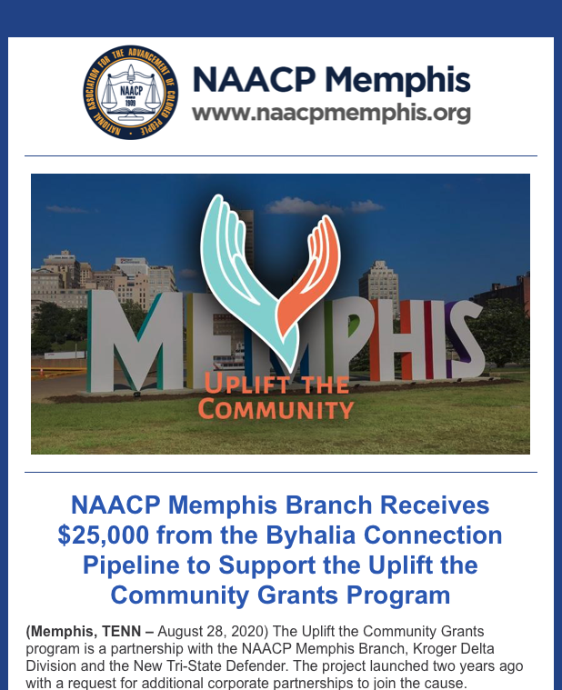 You might expect the local NAACP chapter  @NAACPMemphis to rally to Boxtown residents' side but you would be disappointed. Guess who got a $25,000 grant from the Byhalia Connection pipeline project?
