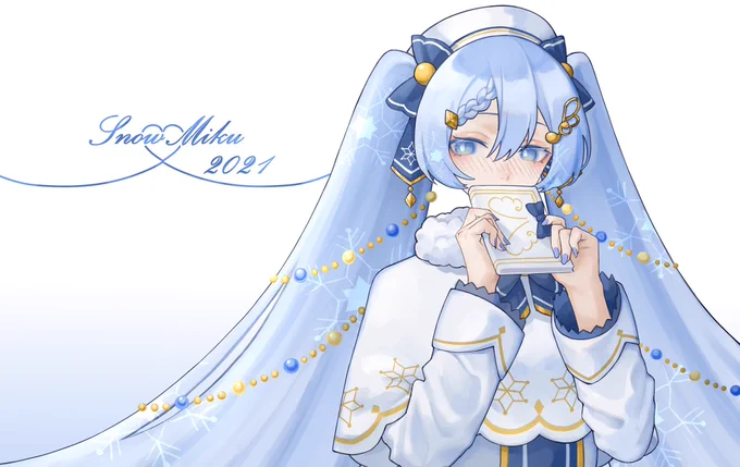 #雪ミク #雪ミク2021 #初音ミク 
❄️ 