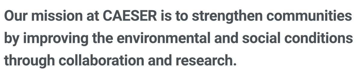 The  @uofmemphis is home to the Center for Applied Earth Science and Engineering Research (CAESER).  https://caeser.memphis.edu/&nbsp;