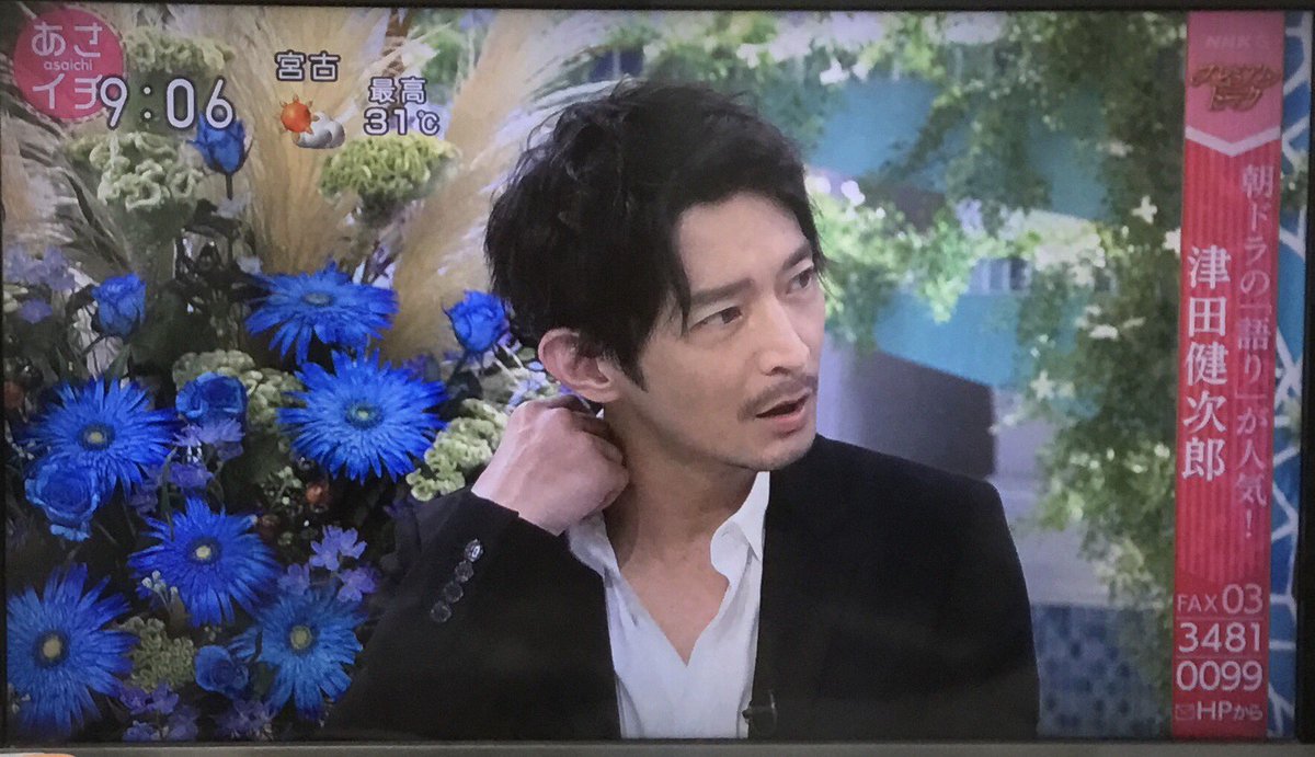 津田健次郎 の感情分析 Nyakone