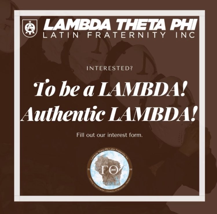 ❄️Want  to learn more about what it takes to be a Lambda Man?❄️
Complete the interest form attached! Also, keep up with upcoming events and  programs in the near future! Any questions, feel free to DM us.

GT 

forms.gle/J9XN69sgyEPwe8…

#Lambda #Conquistadores #whatdoesittake