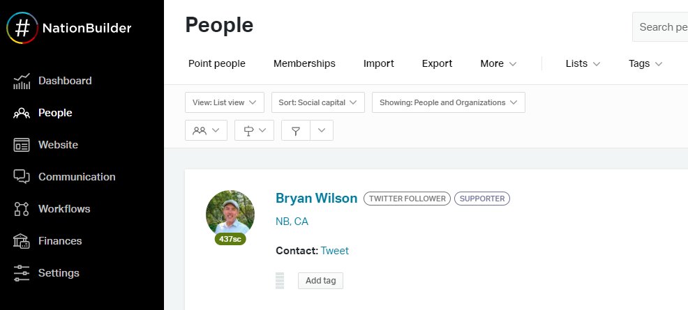 So every time you interact with  @pcnb, their FB page, or Emma, you are logging another activity on a file that tracks ... you! If it's a positive interaction, you earn virtual currency called SC, short for social capital. Good job  @uptownini, you're my top earner! 3/9