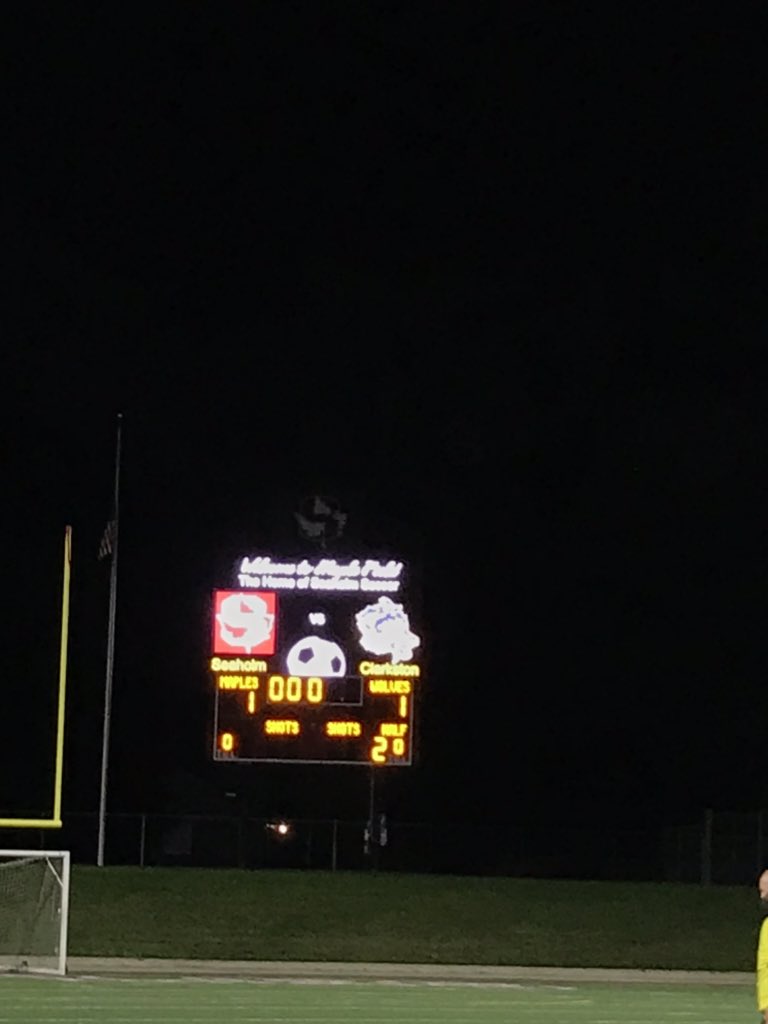 Bill Watson (@bill_watson19) on Twitter photo BOYS SOCCER: final
Seaholm-1
Clarkston-1
Cash Ericson scores in the 2nd half for the Maples, GK Adam Schmidt w/ some great saves!!!🍁⚽️
Maples record 0-0-1 OAA-red 1-0-1
<a href="/MIPrepZone/">MIPrepZone</a> <a href="/MISoccerCentral/">MICHIGAN SOCCER CENTRAL</a> <a href="/CandGSports/">CandGSports</a> <a href="/ArrickSports/">Tim Moth Arrick 🦫🦉🦝🏴☠️🏳️⚧️🏳️🌈</a> <a href="/HTLsports/">Hometown Life Sports</a> <a href="/kd2578/">Keith Dunlap</a> <a href="/BeyondBoxScore/">Beyond the Box Score</a> <a href="/TheMapleForest/">THE FOREST</a> BOYS SOCCER: final
Seaholm-1
Clarkston-1
Cash Ericson scores in the 2nd half for the Maples, GK Adam Schmidt w/ some great saves!!!🍁⚽️
Maples record 0-0-1 OAA-red 1-0-1
<a href="/MIPrepZone/">MIPrepZone</a> <a href="/MISoccerCentral/">MICHIGAN SOCCER CENTRAL</a> <a href="/CandGSports/">CandGSports</a> <a href="/ArrickSports/">Tim Moth Arrick 🦫🦉🦝🏴☠️🏳️⚧️🏳️🌈</a> <a href="/HTLsports/">Hometown Life Sports</a> <a href="/kd2578/">Keith Dunlap</a> <a href="/BeyondBoxScore/">Beyond the Box Score</a> <a href="/TheMapleForest/">THE FOREST</a>