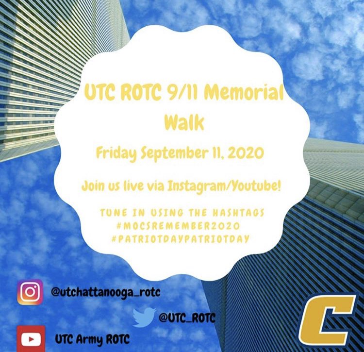 utc_rotc's tweet image. Join us tomorrow during our virtual 9/11 walk!