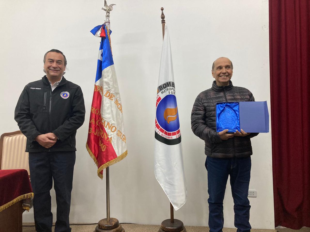 Bomberos Metropolitano Sur tweet media