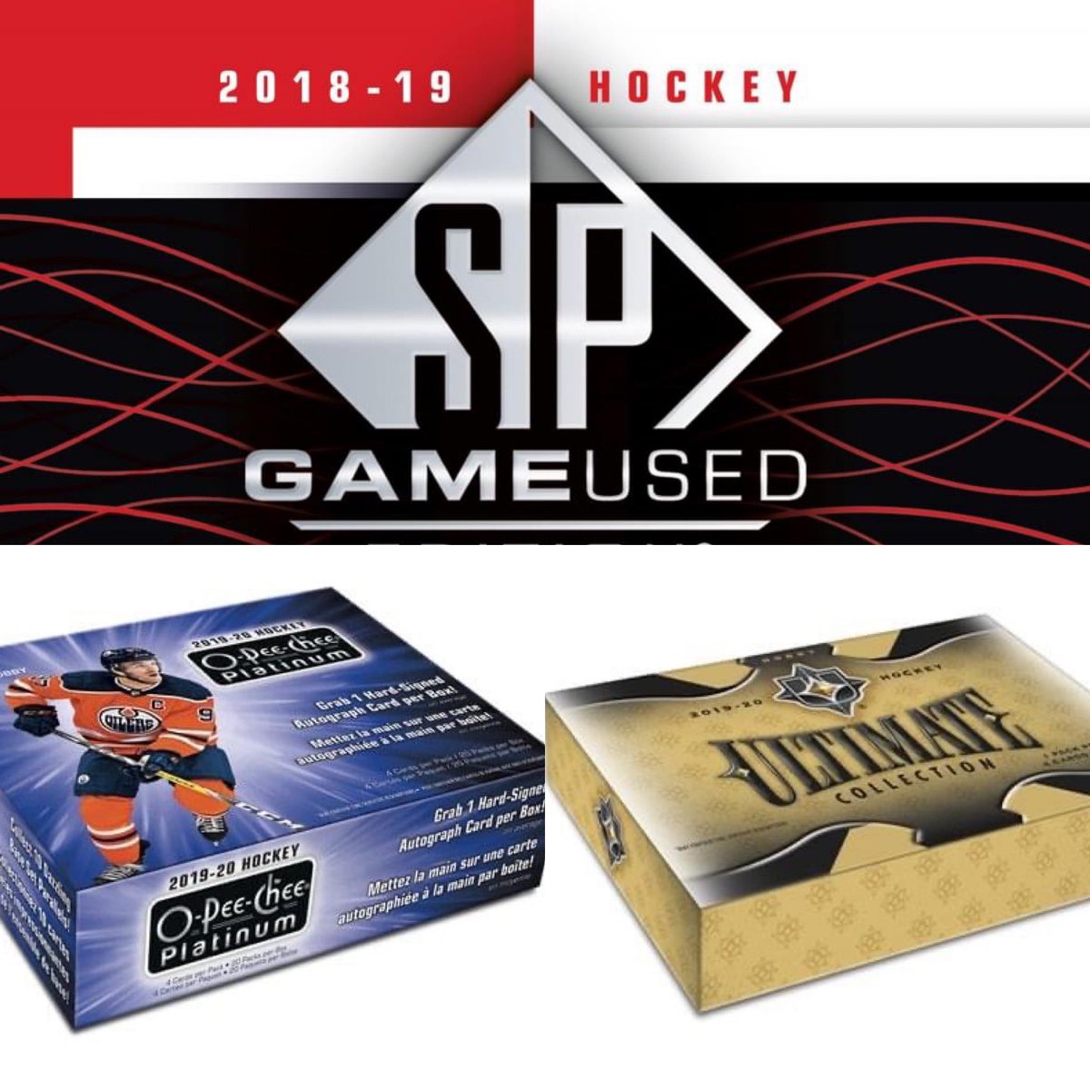 bottlerocketcbs's tweet image. Looking for a quality break with variety? Join our group &amp;amp; pick up a team in our latest break! Two boxes of Ultimate &amp;amp; O-Pee-Chee Platinum &amp;amp; one box of SP Game Used! Click the link &amp;amp; let’s break these boxes open! facebook.com/groups/bottler… #hockeycards #hockeytwitter #cardbreaks