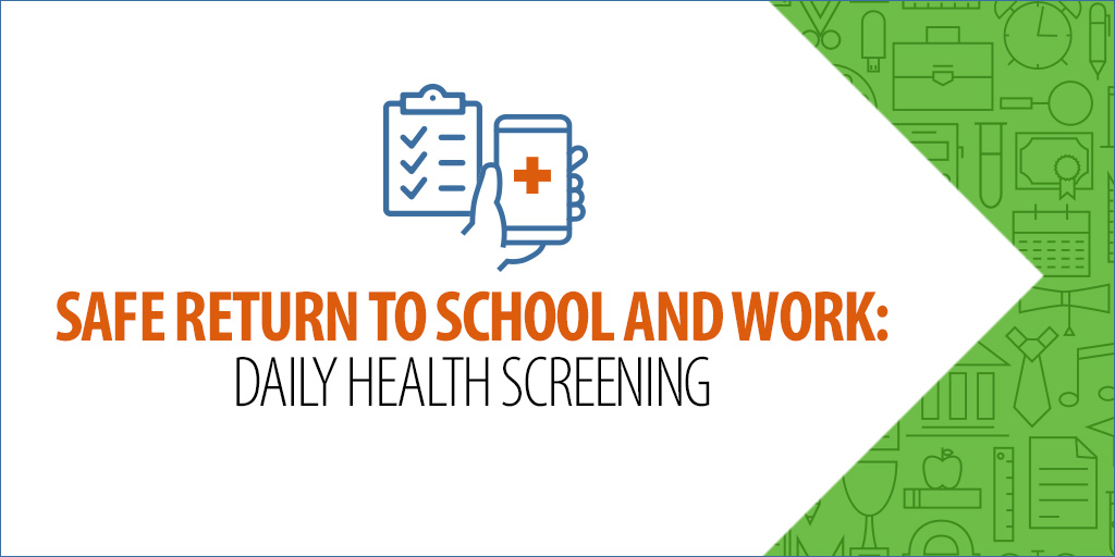 We all play a role in keeping our schools safe. 

Every day, students and staff must check for COVID-19 symptoms and either sign our TDSB Health Pass or use our Health Screening App to show at the school.

bit.ly/2GQEFbx