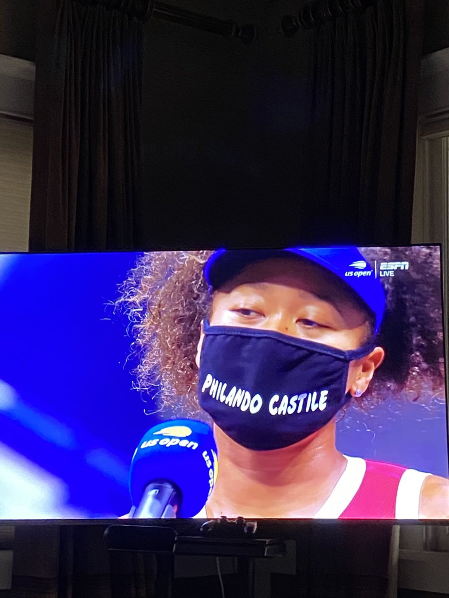OmarMiller's tweet photo. ✊🏾✊🏾✊🏾 #GoSaka!!! @naomiosaka representing all day strong! https://t.co/0YQ2IS6ScH