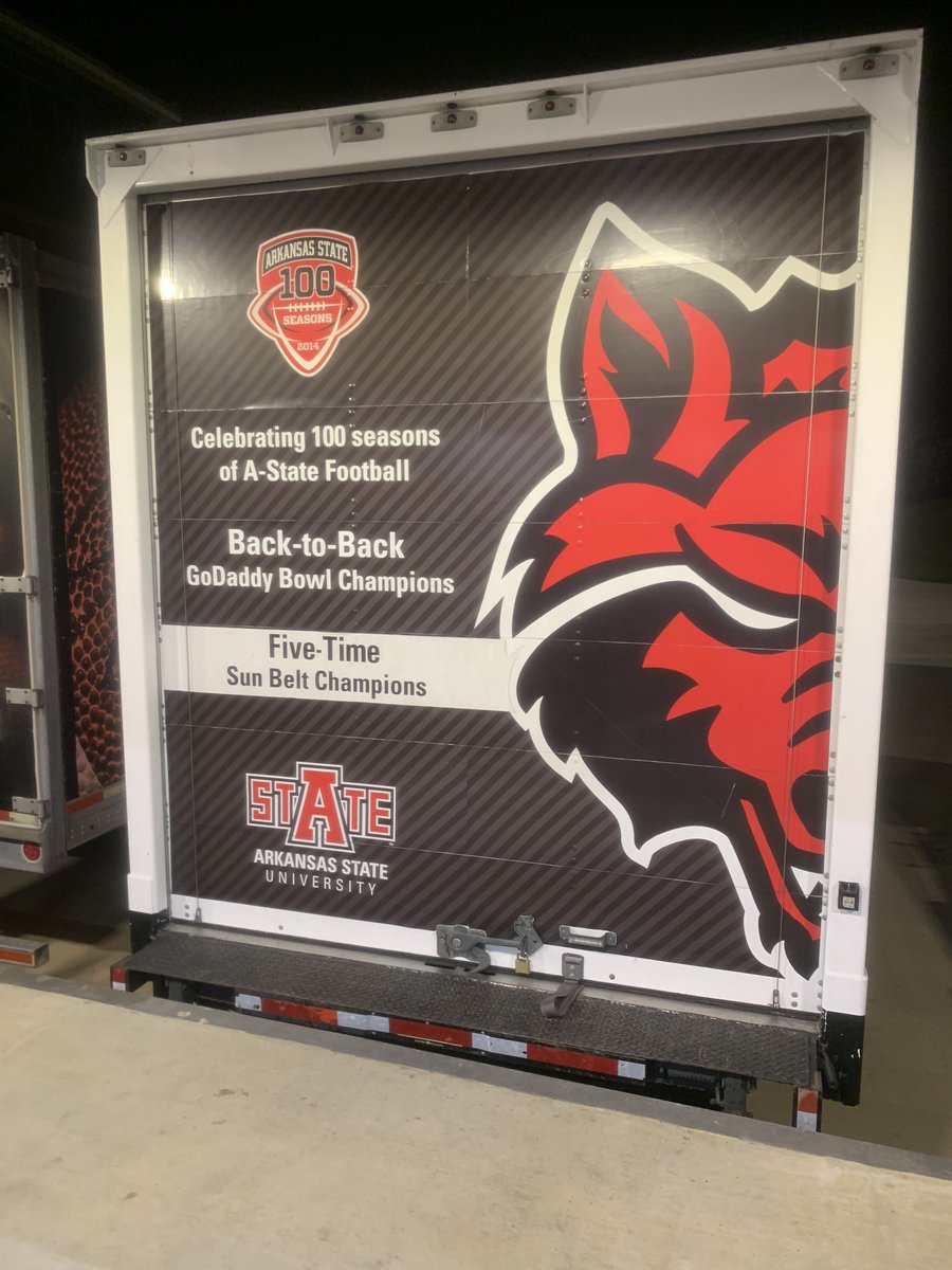 RedWolvesEquip's tweet photo. All packed for k state #wolvesup https://t.co/Ccx9mRVc2X