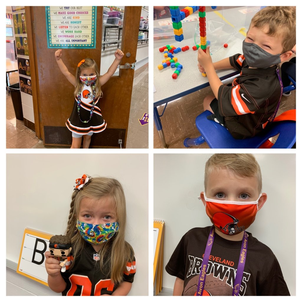SSLCS_Mudore's tweet photo. Brown's day!! Look at these cuties from Ms. Koscho's class!! #SOARingback https://t.co/T08pY4j0AF