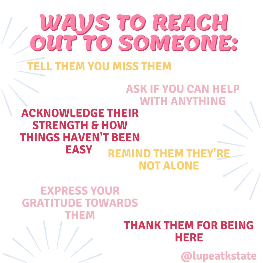 lupeatkstate's tweet photo. LUPE is all about bringing awareness to issues that can target K-State and society. Make sure to share and learn more about how LUPE brings awareness to #SuicidePreventionDay and our tips to reach out to those around you! #BeAware https://t.co/fehPynwfaF
