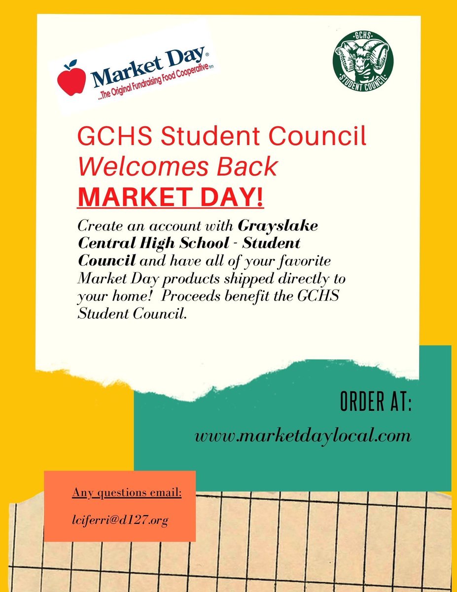 GCHS_stucru's tweet photo. Hey Rams! Hope you are all safe and healthy💚StuCo is excited to annouce that we’re being Market Day back! All the proceeds from your purchases at https://t.co/A6acElP39T directly support us at StuCo. They have lots of delicious treats to choose from 😋Go Rams! https://t.co/ELiNF58oiQ