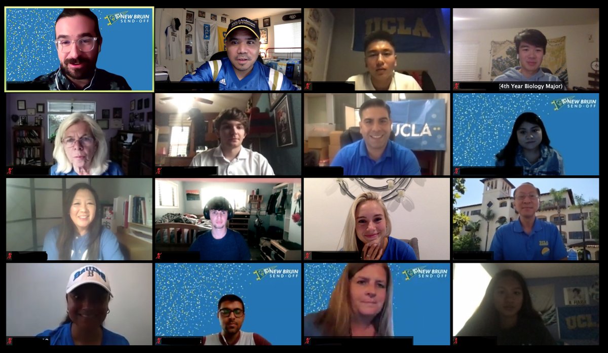 UCLAalumniCI's tweet image. Thank you to all who attended the Channel Island Bruins new student sendoff! We enjoyed meeting you virtually and we wish you luck in the fall! #GoBruins #UCLA @UCLA_Alumni