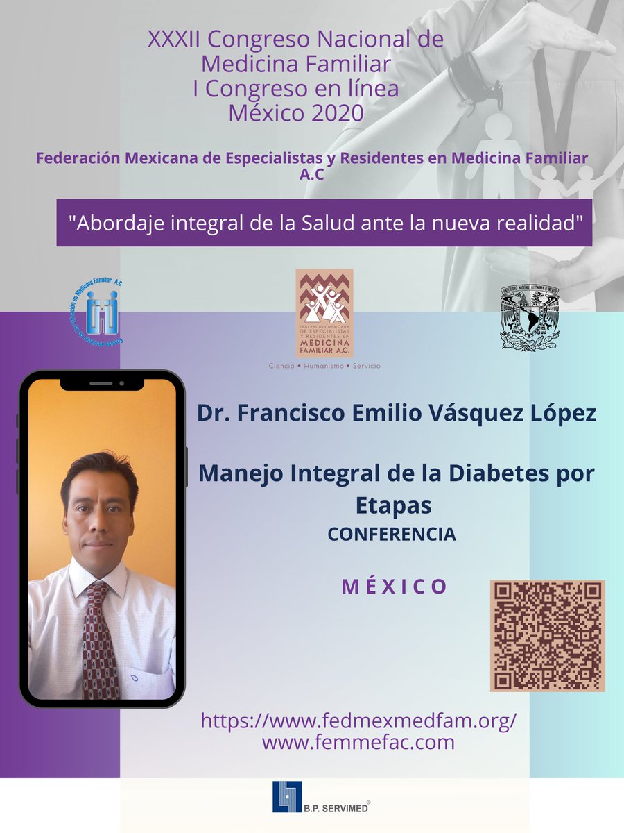 colegiomexican3's tweet photo. Recuerda inscribirte al XXXII CONGRESO NACIONAL DE MEDICINA FAMILIAR.
Aprovecha el precio preferencial antes del día 15 de septiembre 2020.
Estamos más cerca de tí!

https://t.co/BXTtVgXYz6 https://t.co/gRg9vI4KtM