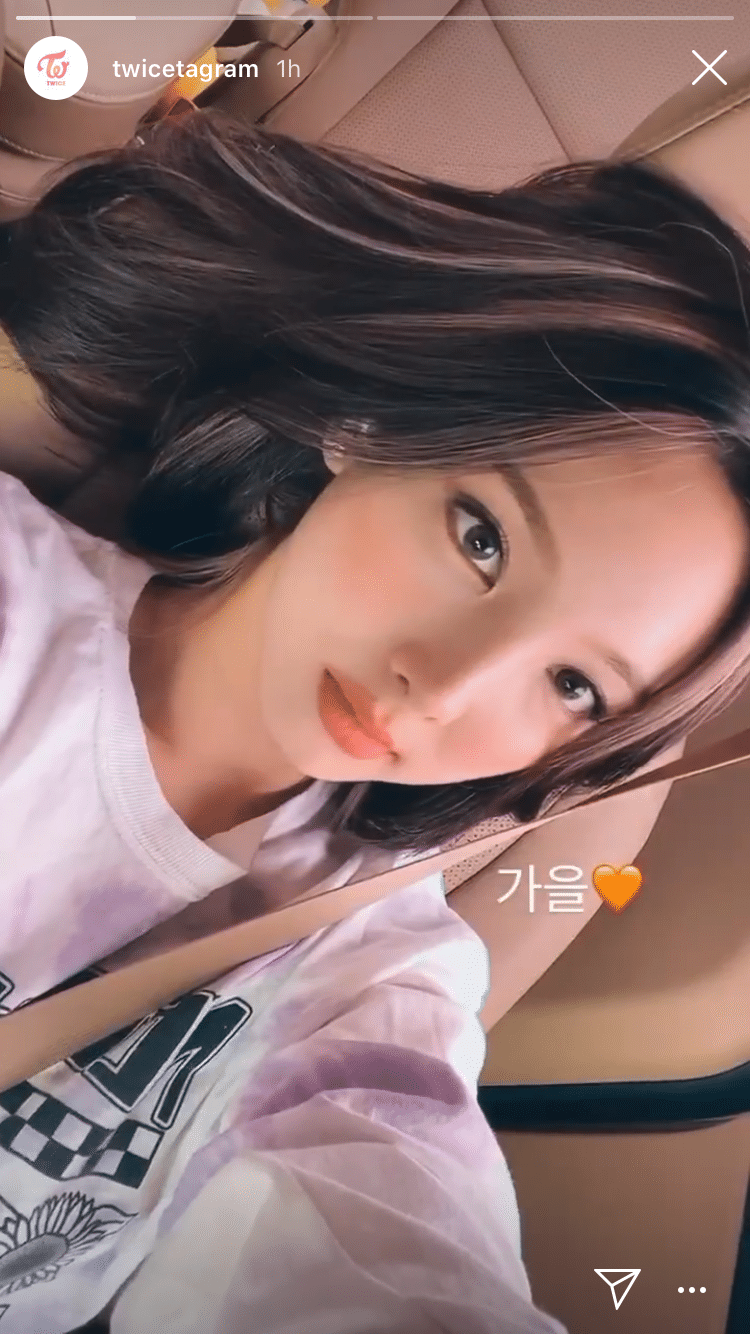 Pann Kpop Twice Nayeon S New Hairstyle Instagram Story Today Knetz React T Co Iqc4280vkg