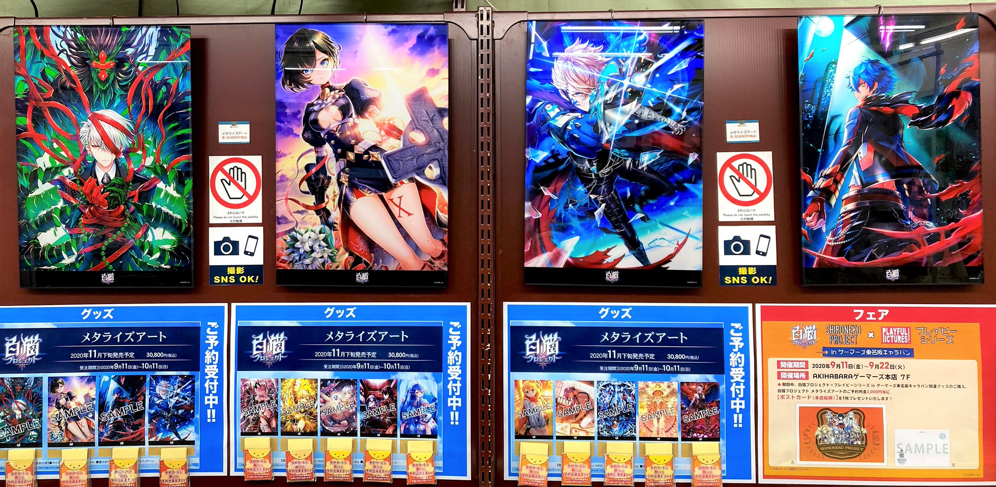 好評につき延長 定価数万 高画質 受注限定 白猫プロジェクト メタライズアート 帝国シャルロット 国際ブランド