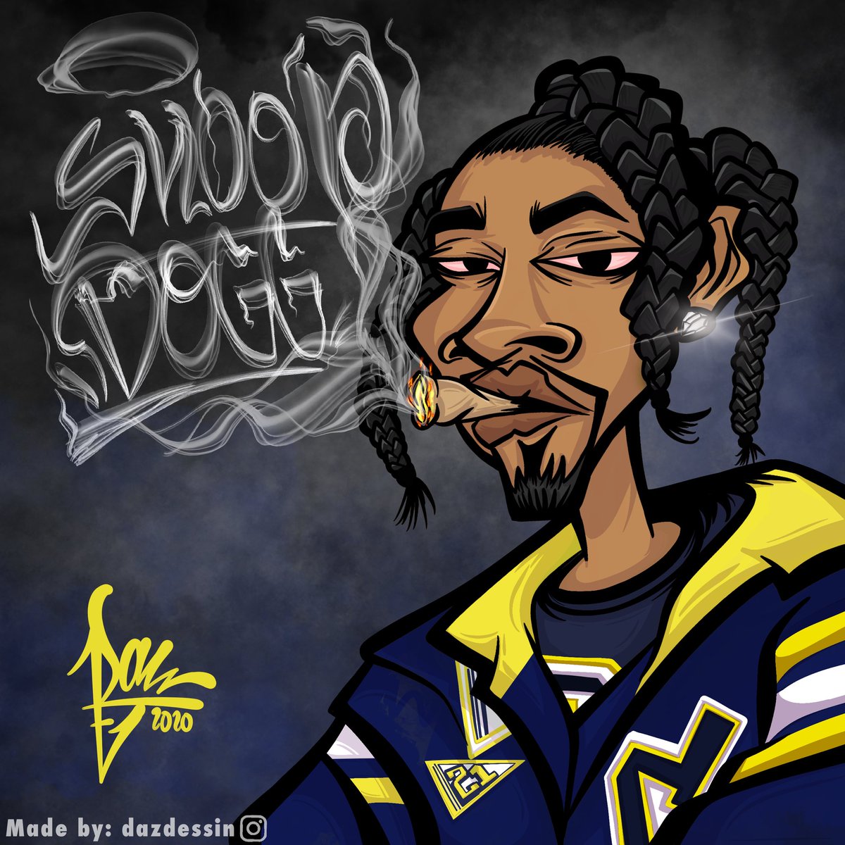 Un Fanart que hice de Snoop Doggy Dogg 🔥
<a href="/SnoopDogg/">Snoop Dogg</a> 
.
.
.
.
#digitalart #digital #digitalartwork #arte #ilustracion