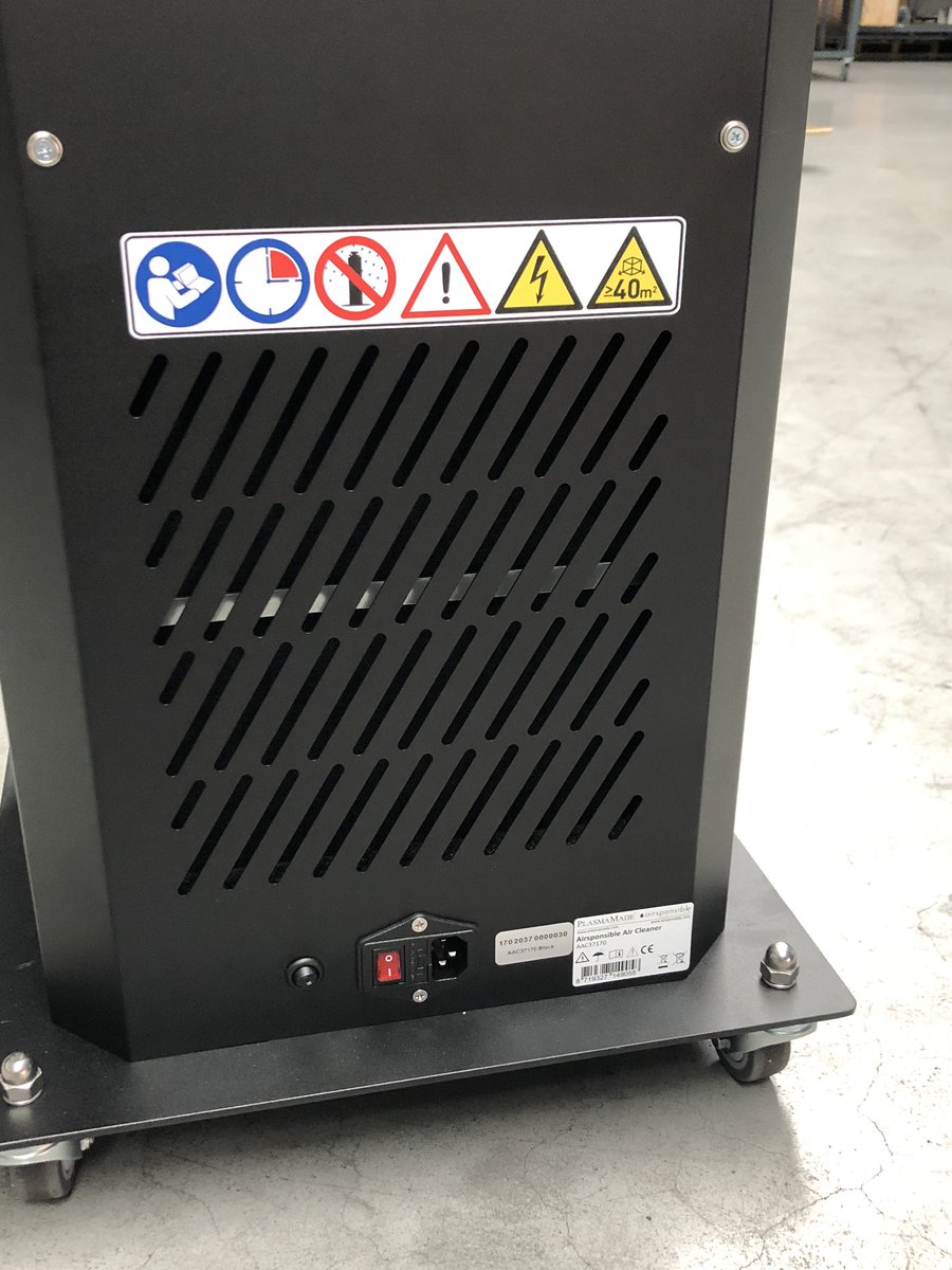 martin_vd_sluis's tweet photo. #plasmamade #airsponsible #plasmafilter #aircleaner #ce #aac37170 #aerosolen #schonelucht #aqs2020pro #airsensor #esd #virus #Pollen #recirculatie #umluft #ventilatie https://t.co/6ZNhiymUn3