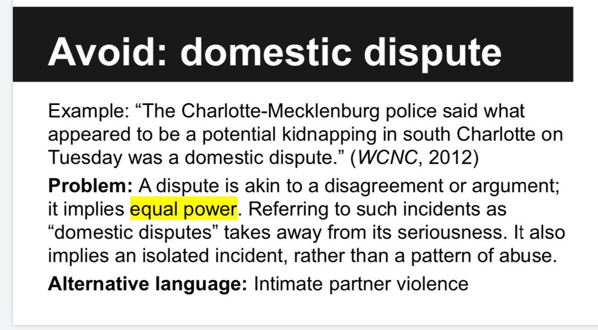 Male crime reporters use this term in Pakistan bc police use it. See this amazing reasoning why this term should be avoided in violence against women cases