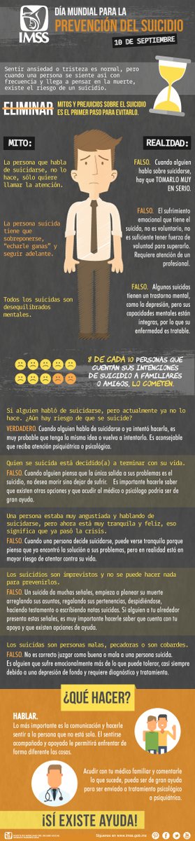 u_kruz's tweet photo. DÍA MUNDIAL PARA LA PREVENCIÓN DEL SUICIDIO 10/09/2020 #PrevencionSuicidioMexico #OMS https://t.co/LWlqxMsKLN