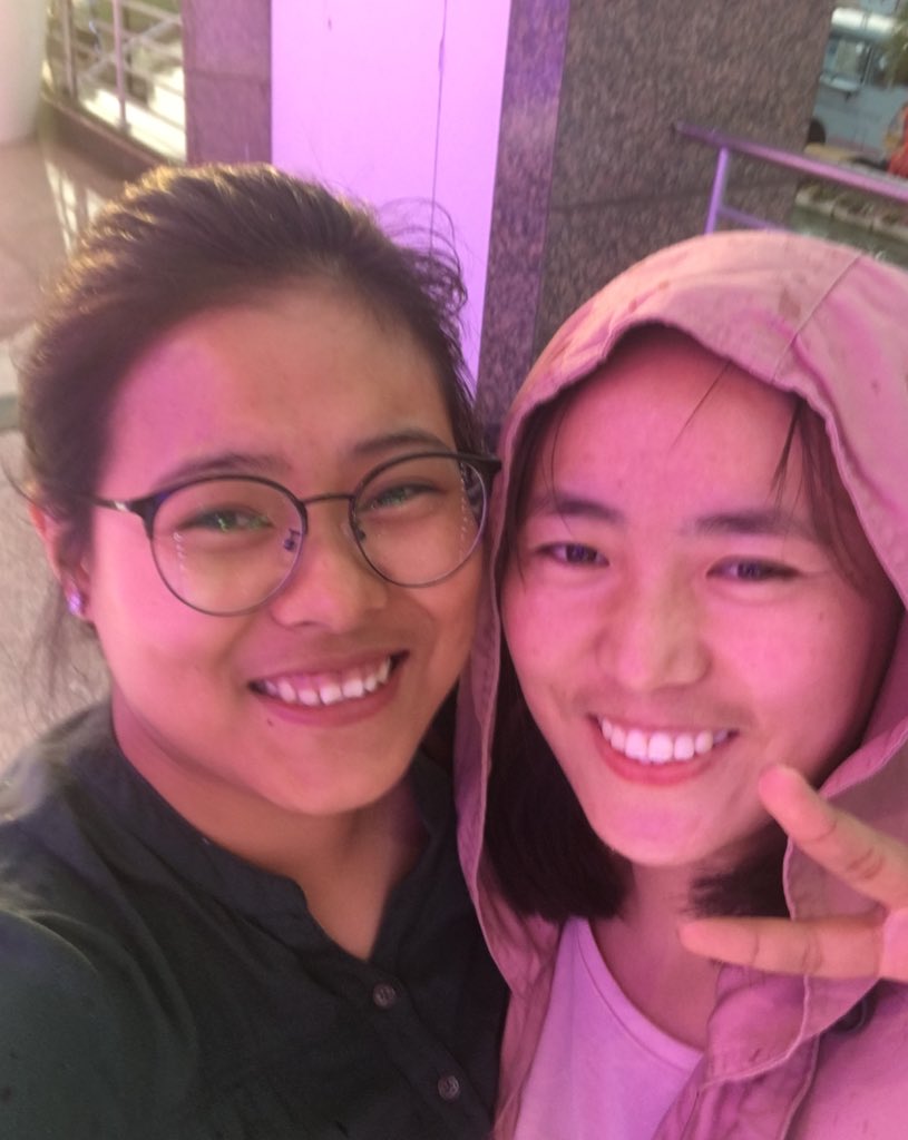 Yang__twt's tweet photo. It’s impossible not to smile when she is with you. @TsokyiPema 
#HappyBirthday #BirthdayGirl https://t.co/hBFe0IslZQ
