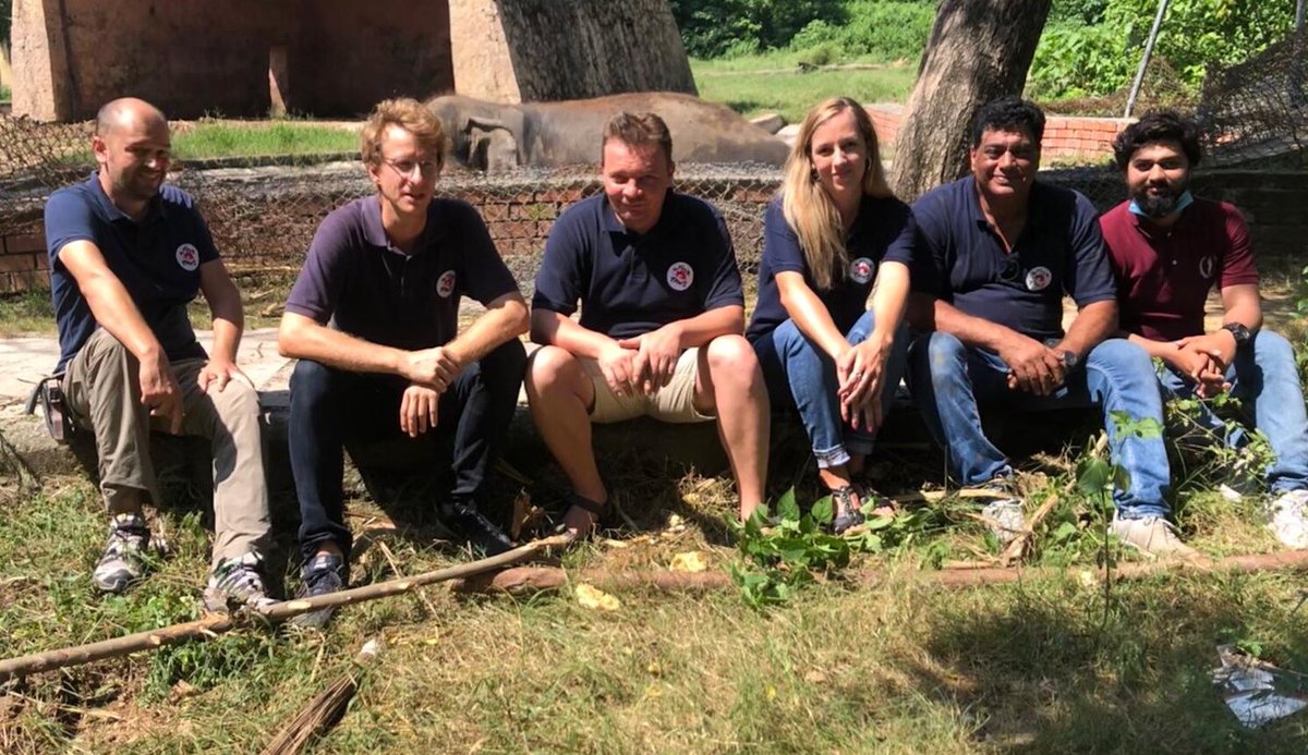 maazveterinary's tweet image. With @fourpawsint Team and #Kavaan