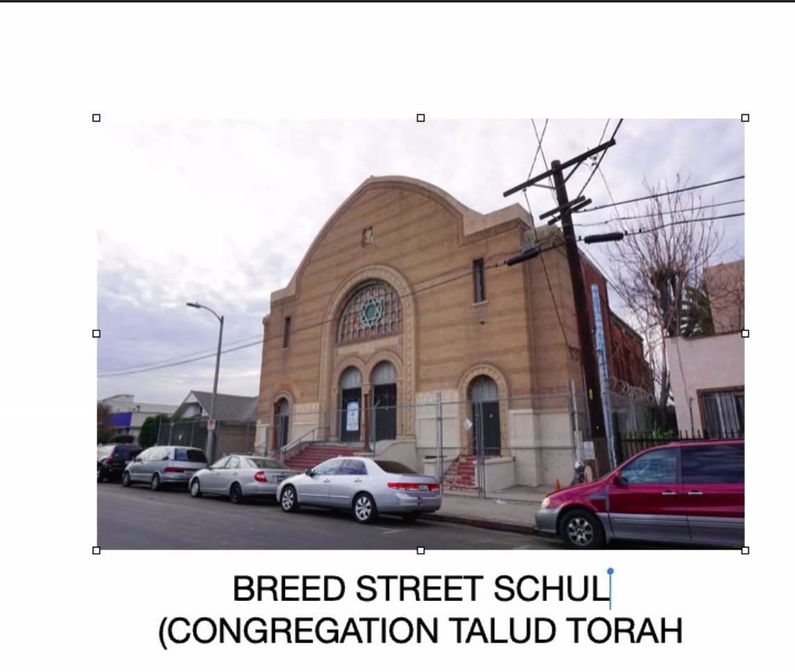 Breed Street Shul Project update for  @boyleheightsnc: Vice Chair Dan Tenenbaum is also a housing commissioner. Gives an overview of the left-leaning Jewish community that built and utilized the temple compound from 1915-1980s.