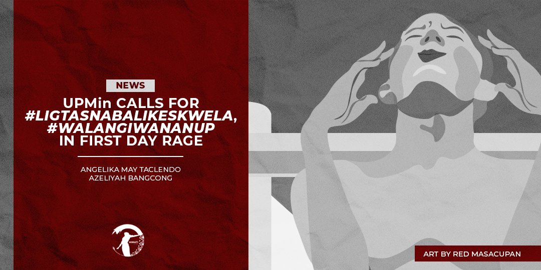 himati's tweet photo. NEWS | The UPMin community expressed solidarity with the UP System in their plea to postpone the opening of classes for AY 2020-2021 through an online protest held yesterday, September 10.
READ: https://t.co/u0CgYg32Gp
#LigtasNaBalikEskwela
#PostponeClassesUP
#WalangIwananUP https://t.co/XY4dnATye9