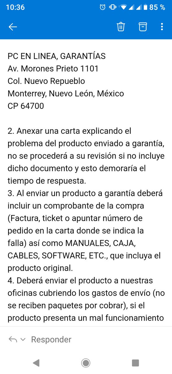 Fernandcap's tweet photo. @BodegaAurrera EL PEOR ERROR COMPRAR EN AURRERA AL QUERER HACER VALIDAD UNA GARANTIA,T MANDAN CON UN PROVEEDOR D MONTERREY TOTALMENTE COLUDIDO ON LAS RATAS D WALMART,PARA DSPUES TNER QUE PAGAR PARA MANDAR L CELULAR Y HABER SI LA HACEN VALIDA,TIEMPO Y DINERO PERDIDO,NO COMPREN NADA PERDERAN SU $ https://t.co/KlQ8AFN0lP