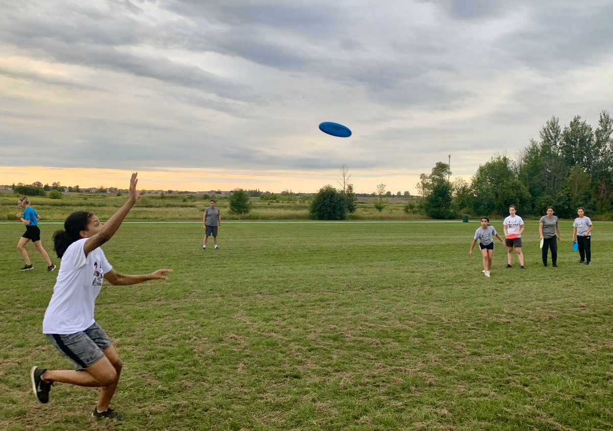CoachCord's tweet photo. Adjusting to the times &amp; adding a little multi-sport conditioning work to our outdoor practices.  So many ways to relate back to our 🏀 game! @ONL_Basketball @ottawahoops https://t.co/jY1vgR97RE