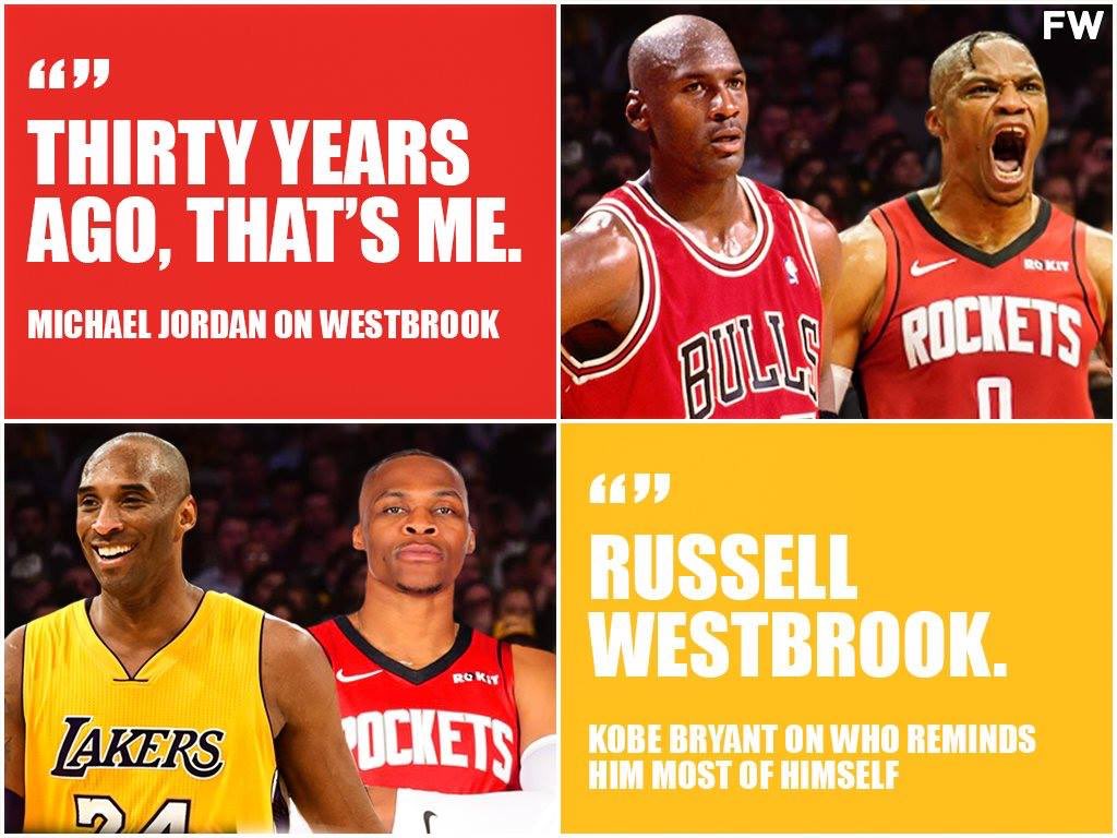 michael jordan and russell westbrook