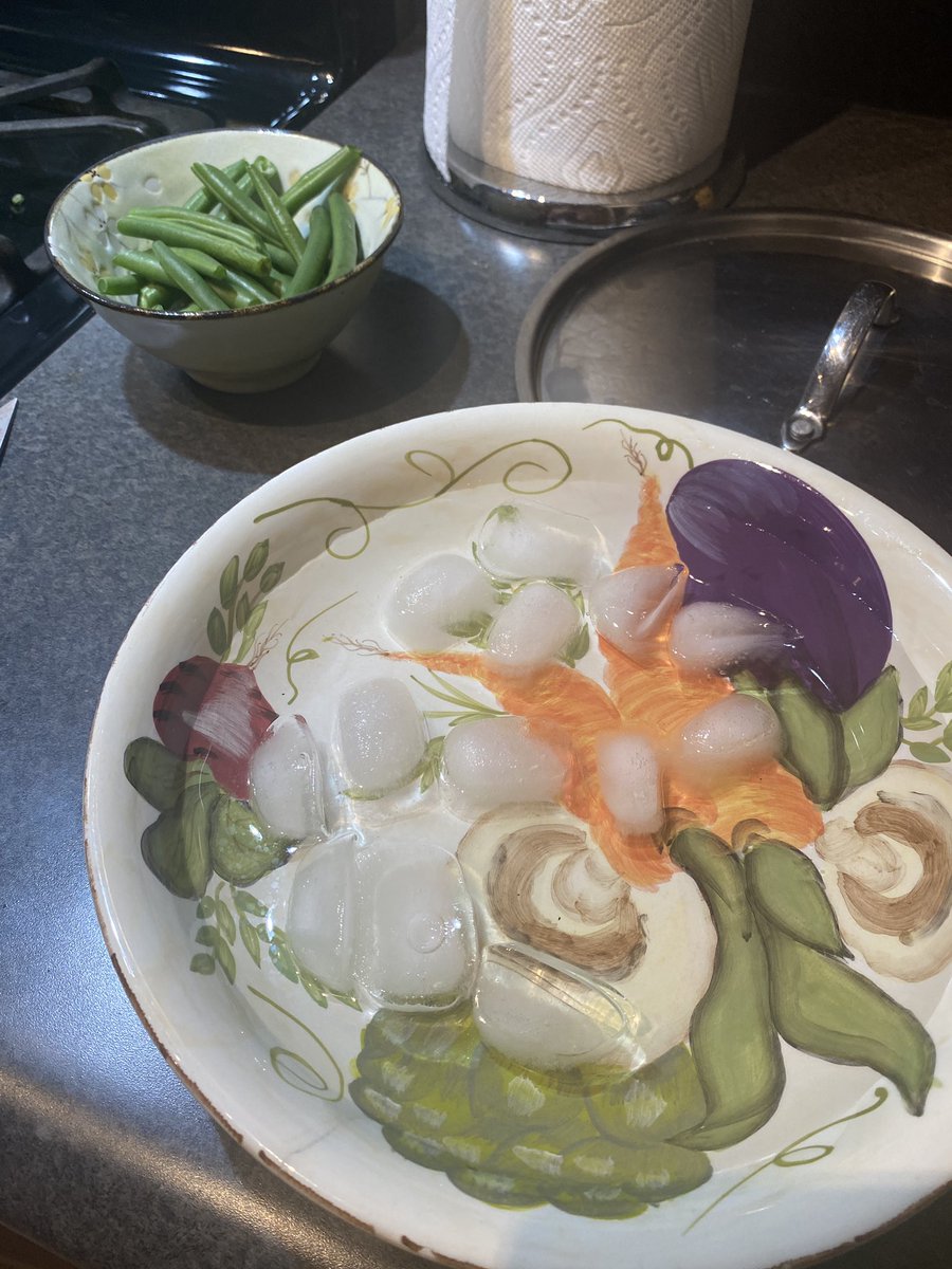 Ice plunges are set, but these are talking longer than expected as well.