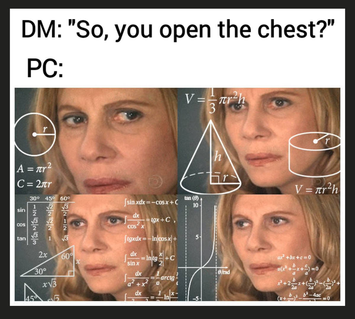 CharacterArcana's tweet photo. #dnd5e #dnd #dndmemes #dungeonsanddragons #ttrpg #rpg #dmhumor https://t.co/QU5j0OAoul