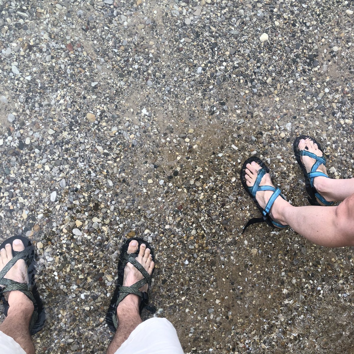 The trip wouldn’t haven been complete without jumping into Lake Michigan. A ride to the end of Old Mission did the trick. 