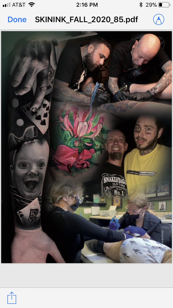 AONTATTOO's tweet photo. Thank you to @SkinandInkMag for our article in THIS MONTHS #skinandink ! Fall 2020 is the issue and itโs available at Walmart and barnesandnoble everywhere! https://t.co/rWuqbGBlNr