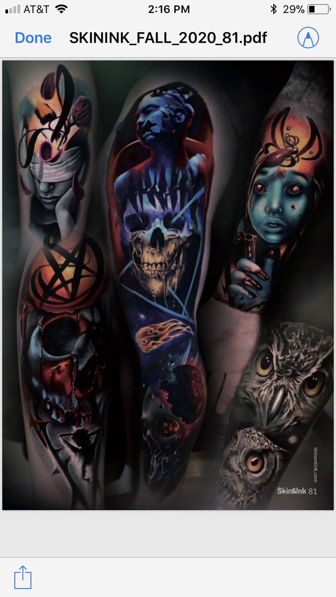 AONTATTOO's tweet photo. Thank you to @SkinandInkMag for our article in THIS MONTHS #skinandink ! Fall 2020 is the issue and itโs available at Walmart and barnesandnoble everywhere! https://t.co/rWuqbGBlNr