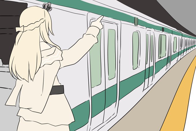 「ソロ 電車」のTwitter画像/イラスト(古い順)